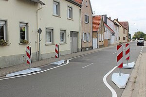 Lösung 3 - Gehwegnase