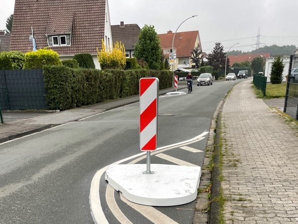 Geschwindigkeit reduzieren - Verkehrsinseln - Verkehrstechnik