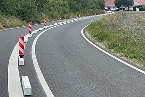 Lösung 15 - Geschützte Radstreifen