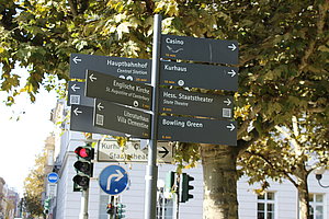 Fußgängerleitsystem