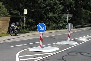 Lösung 1 - Querungshilfe Lösung 1