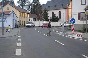 Lösung 4 - Gehwegnase