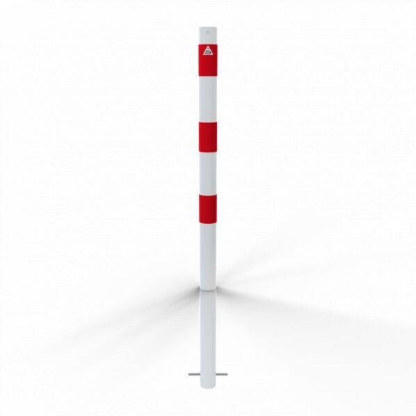 Absperrpfosten Stahlrohr Ø60 mm zum Einbetonieren