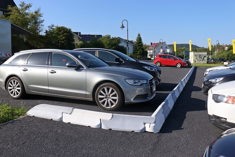 Leitbord Parkplatz