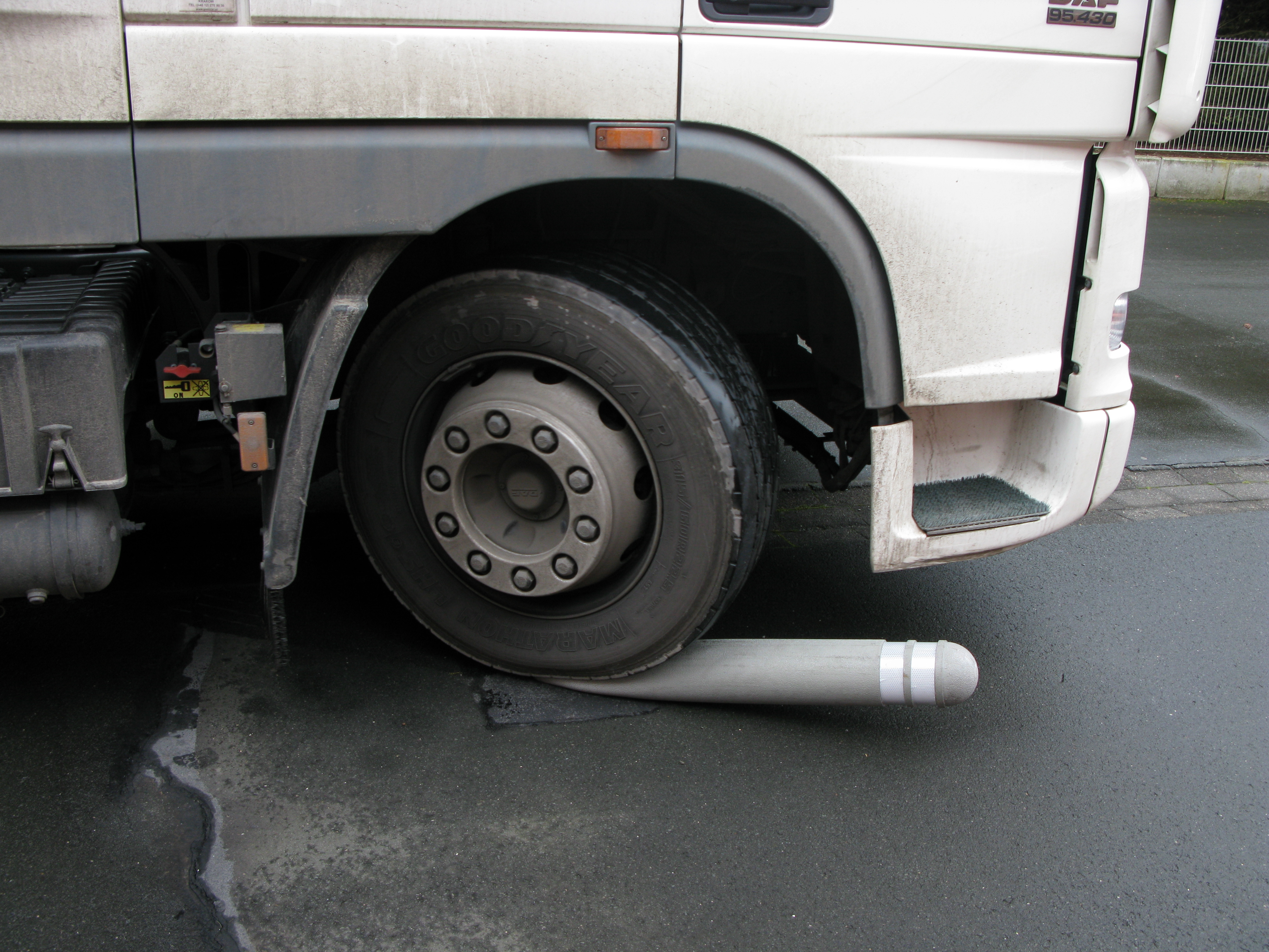 Elastikpoller A2 Elastikpoller hellgrau