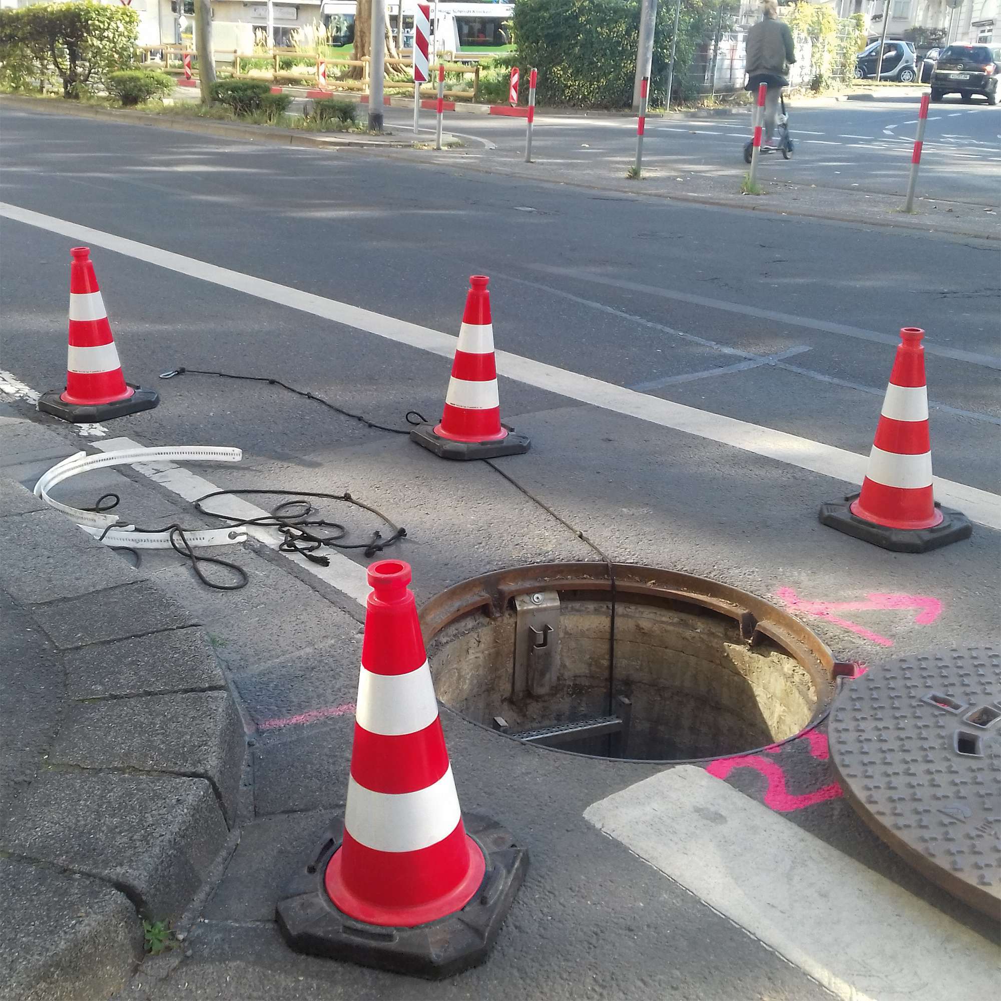 Leitkegel EU 750 mm  BAST-geprüft 
