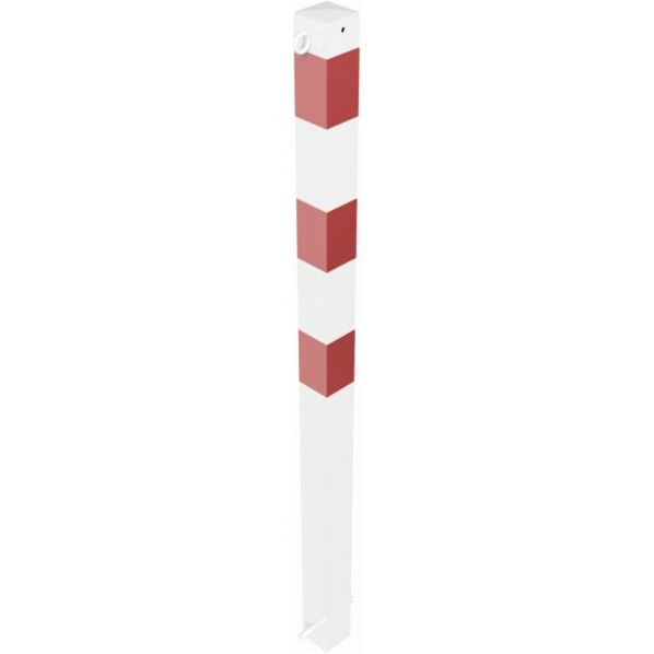 Absperrpfosten Stahlrohr 70x70 mm zum Einbetonieren