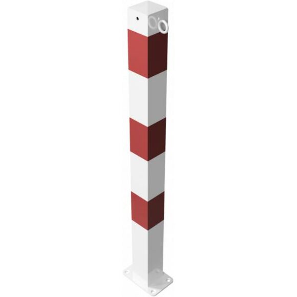 Absperrpfosten Stahlrohr 70x70 mm zum Aufdübeln Absperrpfosten Stahlrohr 70x70 mm zum Aufdübeln