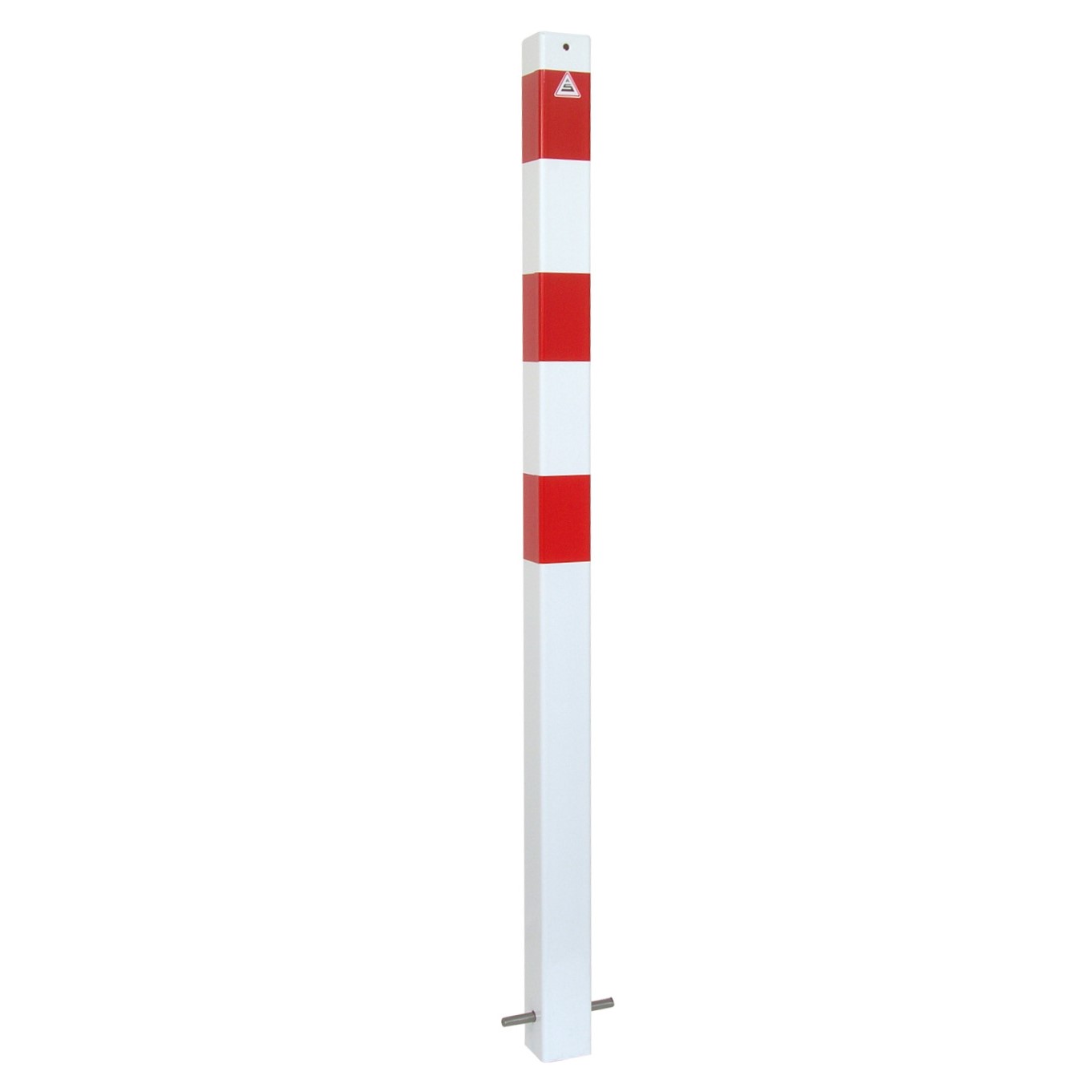Absperrpfosten Stahlrohr 70x70 mm zum Einbetonieren