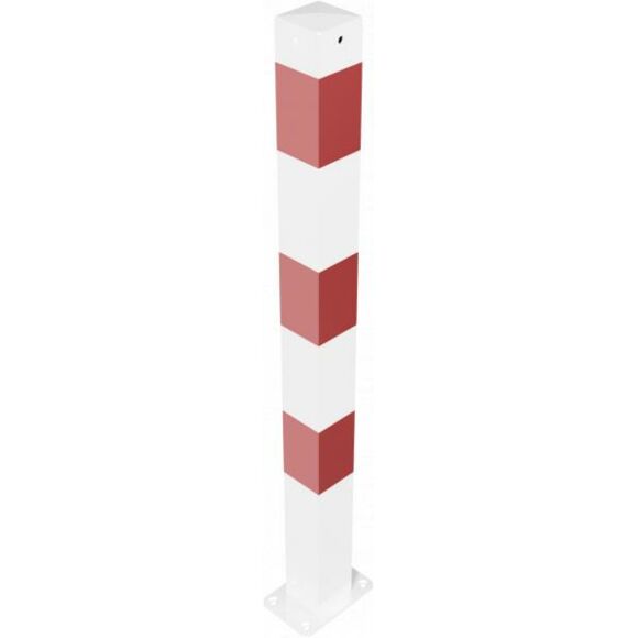 Absperrpfosten Stahlrohr 70x70 mm zum Aufdübeln Absperrpfosten Stahlrohr 70x70 mm zum Aufdübeln