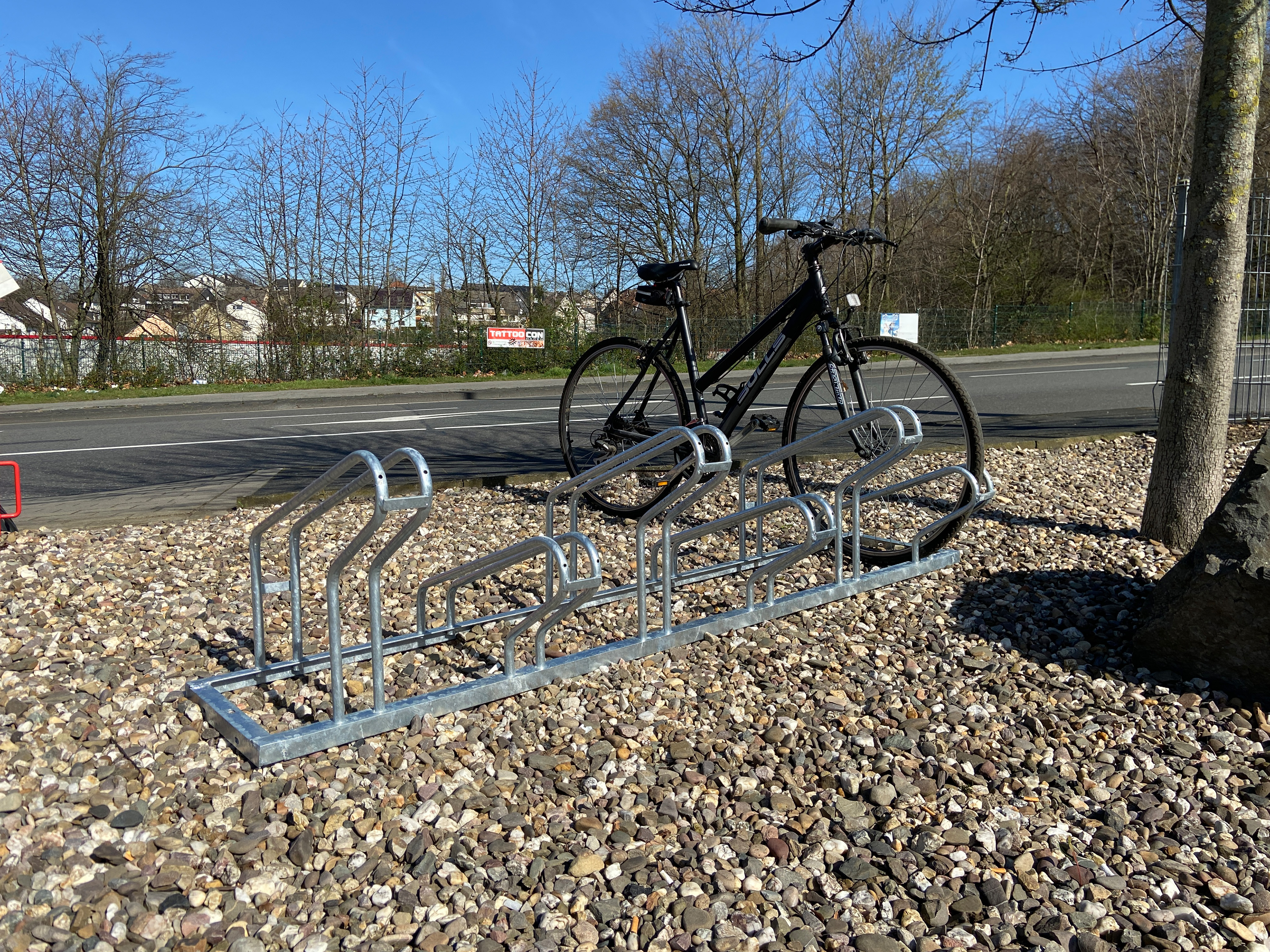 Fahrradständer einseitig