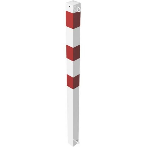 Absperrpfosten Stahlrohr 70x70 mm zum Einbetonieren