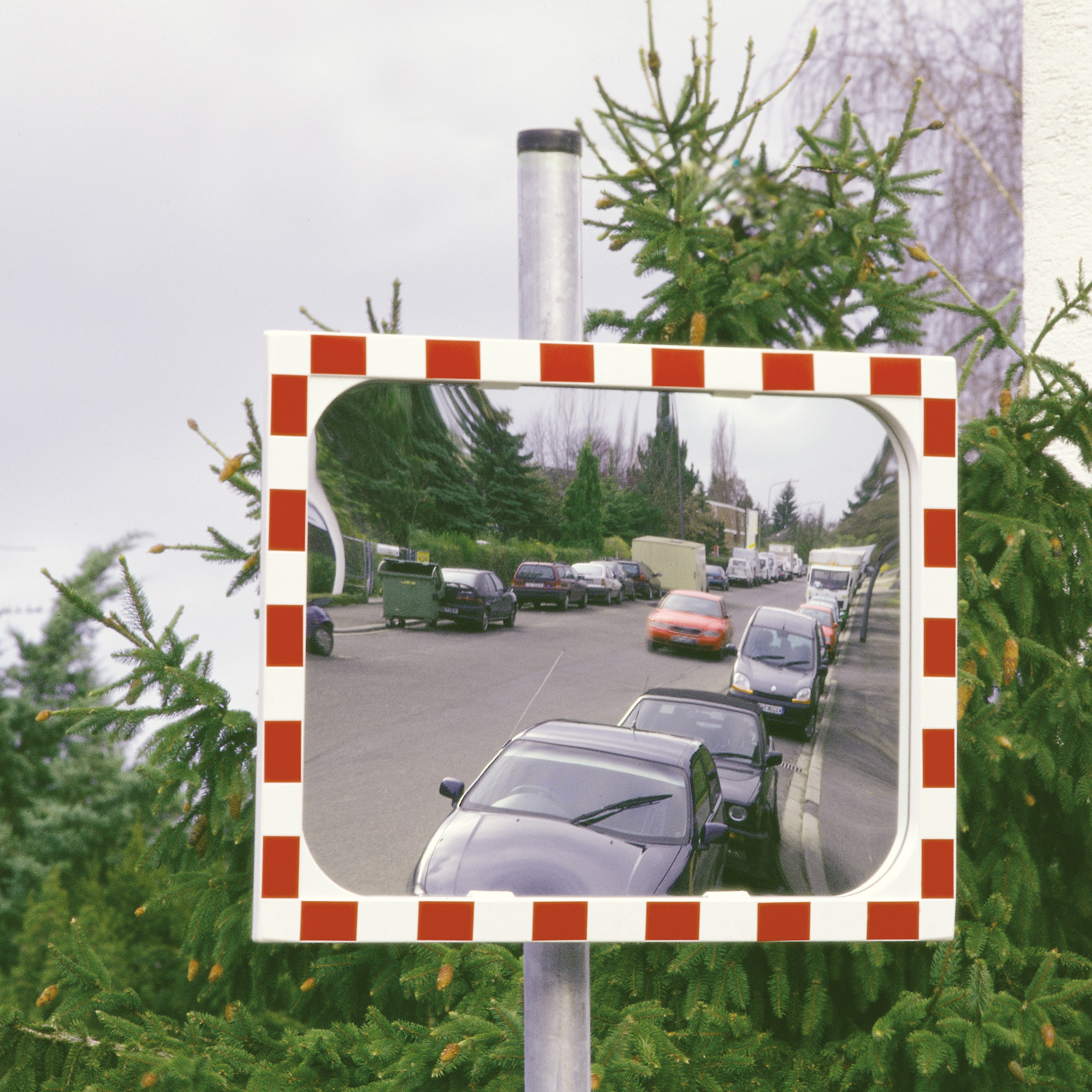 Verkehrsspiegel Sekurit