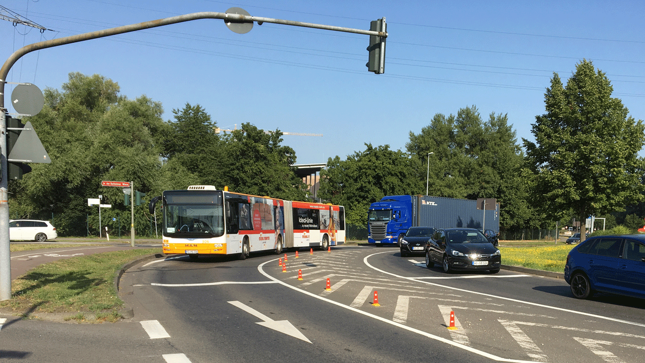 Sichtzeichen gelb rot