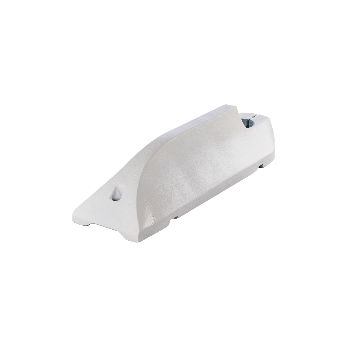 Leitbord Anfang Leitbord Anfang weiß beschichtet Recycling Kunststoff