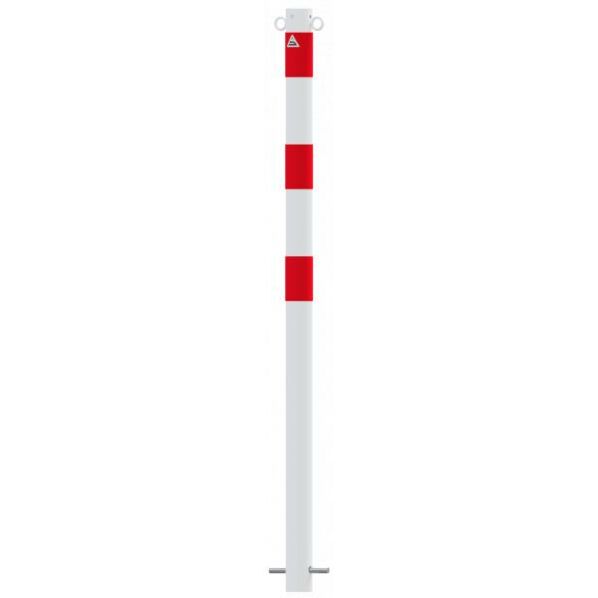 Absperrpfosten Stahlrohr Ø60 mm zum Einbetonieren
