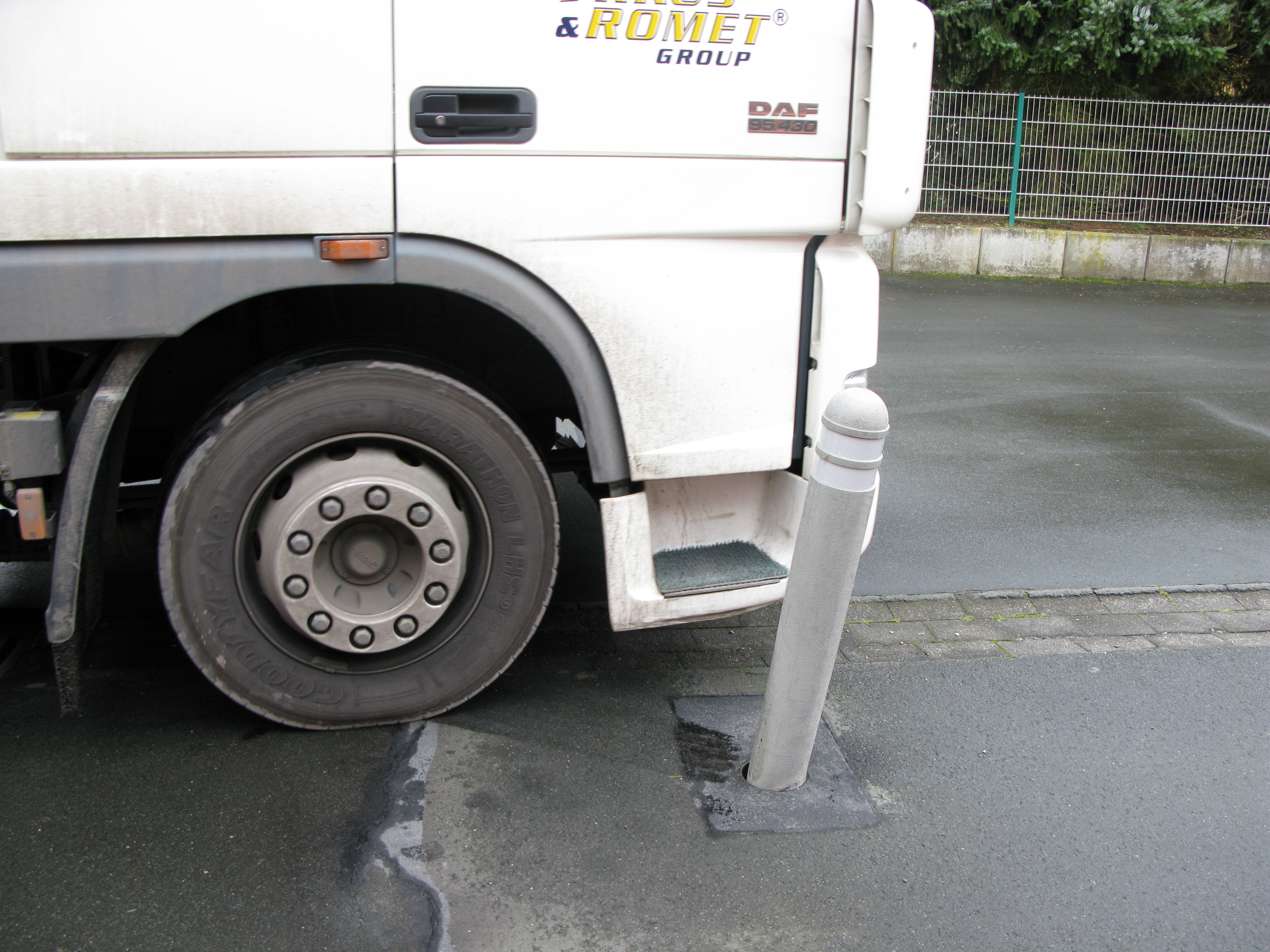Elastikpoller A2 Elastikpoller hellgrau