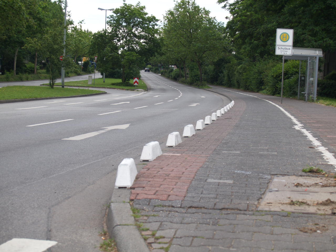 Bordsteinerhöhung Frankfurter Hut