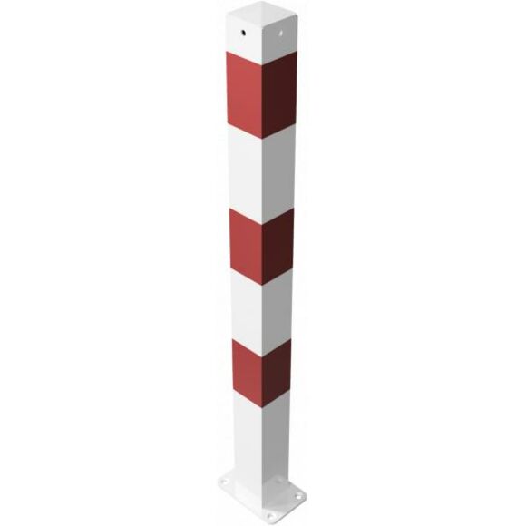 Absperrpfosten Stahlrohr 70x70 mm zum Aufdübeln Absperrpfosten Stahlrohr 70x70 mm zum Aufdübeln
