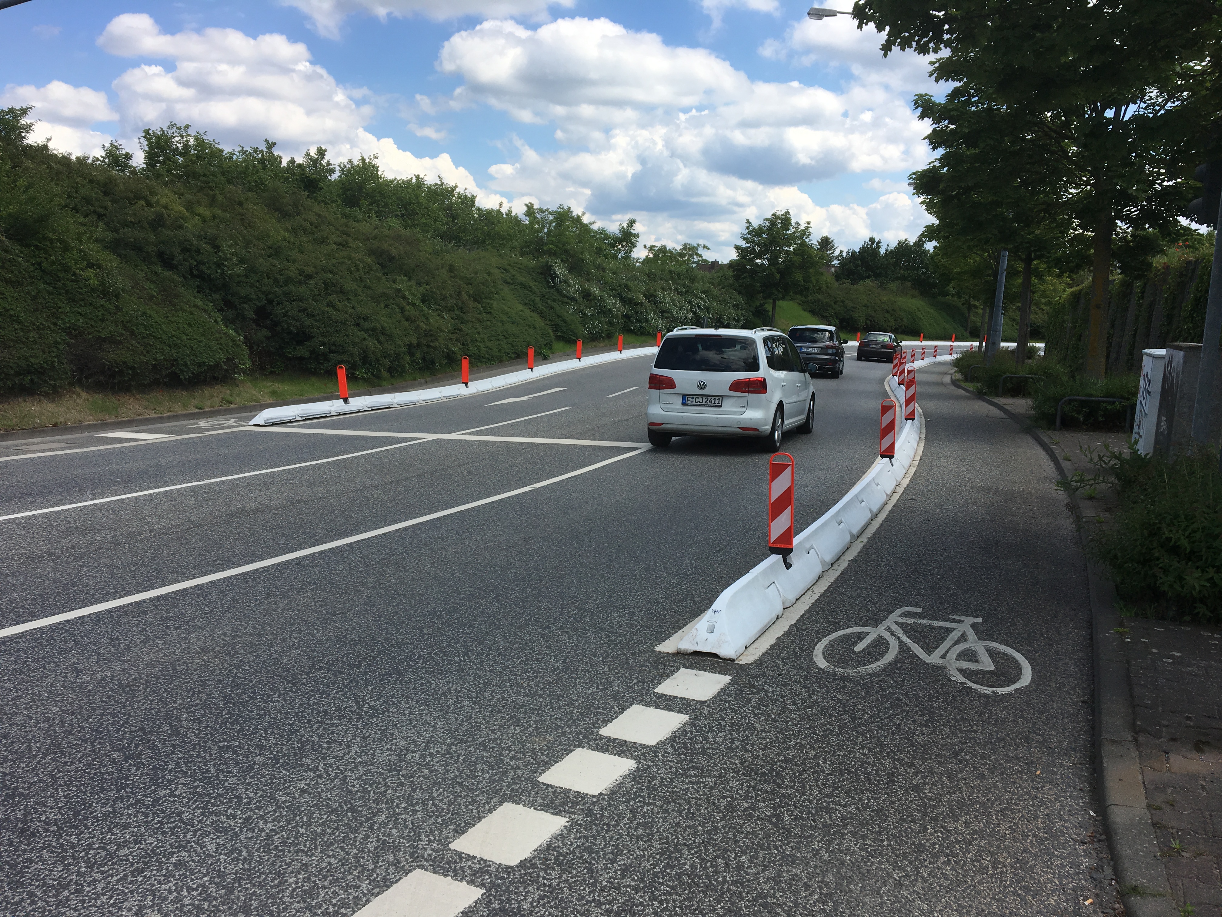 Radspurabtrennung Leitbor